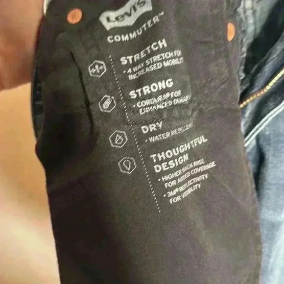 Levi’s mens  commuter jeans size 32/32 - Picture 7 of 7